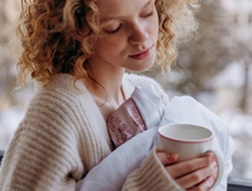A woman in Home Wear